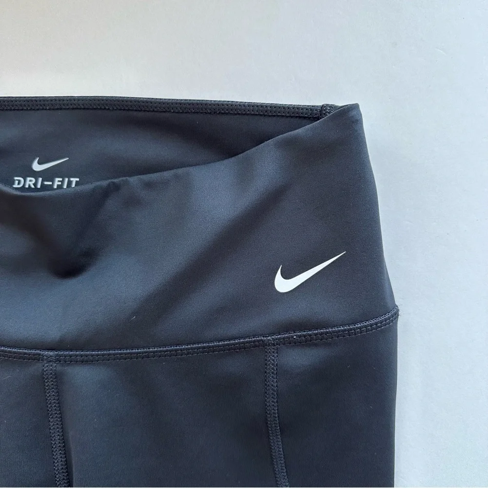 Nike Dri Fit Leggings Size Medium Mesh Colorblock
